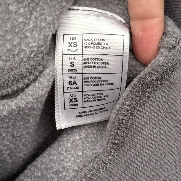 Disney Parks Walt Disney World Mickey Mouse Gray Hoodie Size XS - Picture 6 of 7